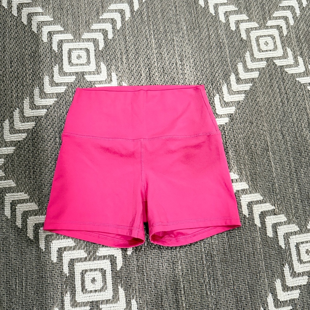 Gilly Hicks Pink High Waist Shorts